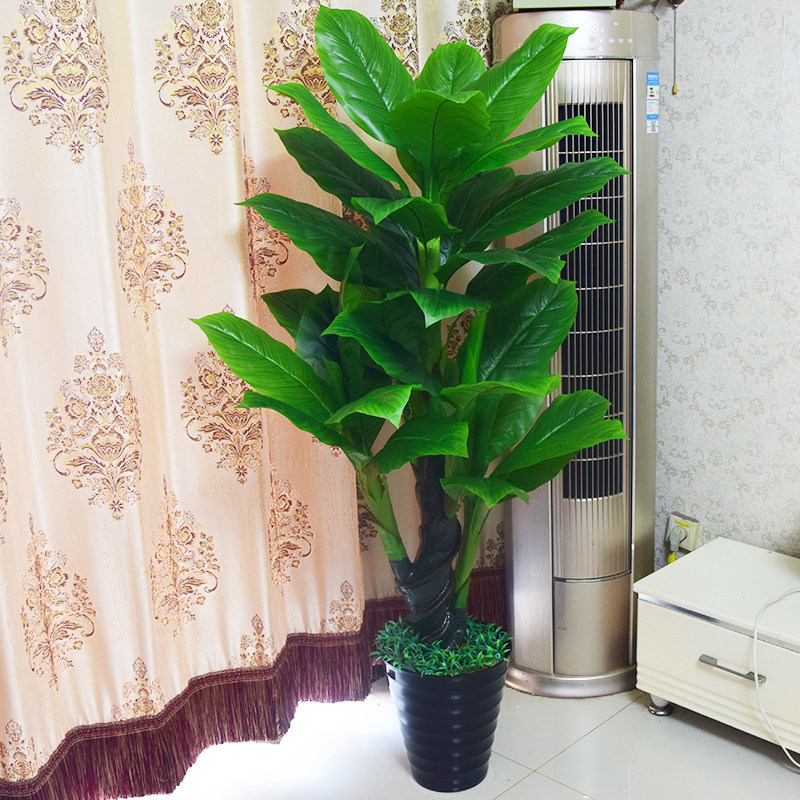 假树仿真绿植造景发财树盆栽假花假植物落地室内花艺