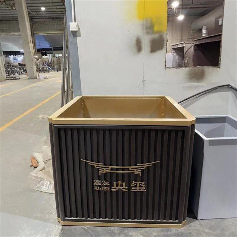 定建发同款工厂售楼部庭院种植箱市政道路围栏可移动