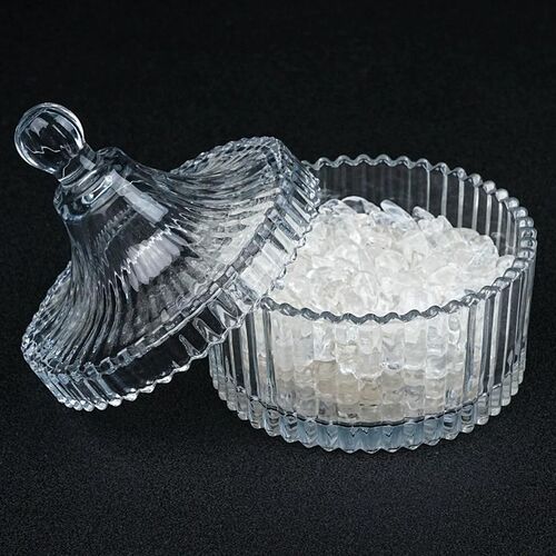 普陀晶消磁净化碗御守盐净化玻璃碗收纳盒盖扩香石容器