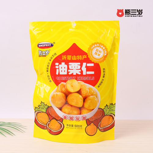 熊三岁500g油栗仁独立包装