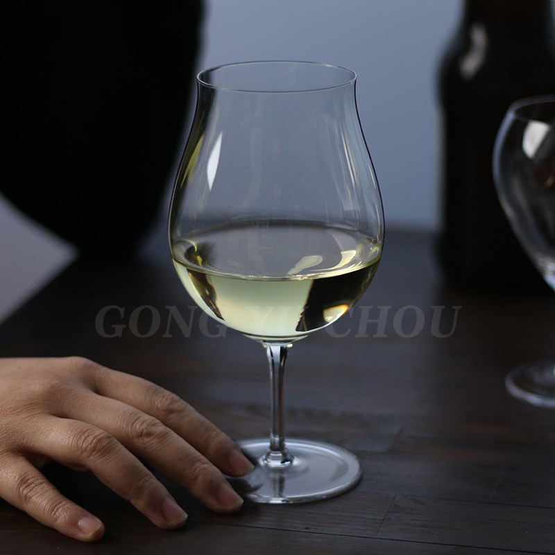 超薄矮脚红酒杯白葡萄起泡酒杯日式餐厅商用居酒屋酒吧专业品鉴杯