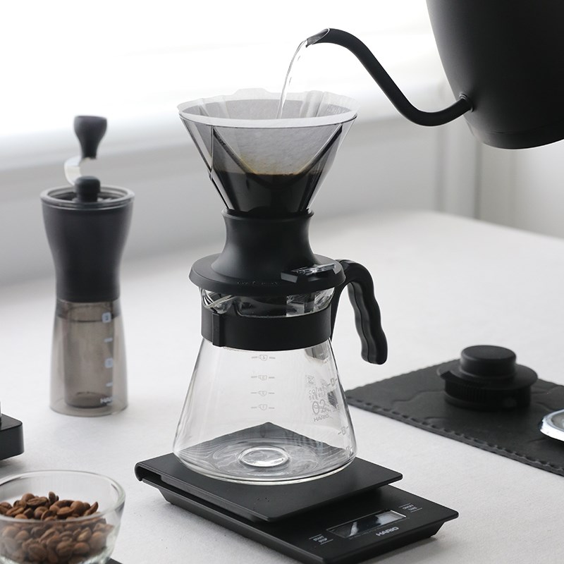 HARIO十字星聪明杯浸泡式滤杯V60树脂手冲咖啡过滤杯家用便携新手