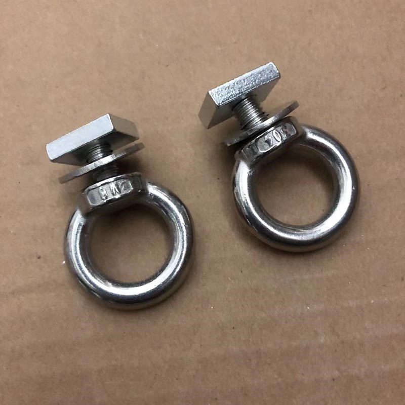 越野车车顶平台行李架环形螺丝行李网固定螺栓拓展不锈钢螺丝吊环