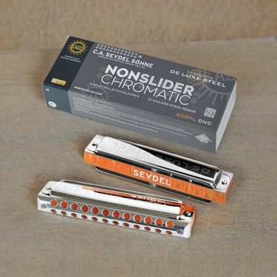 德国赛德SEYDEL无按键半音阶口琴12孔无膜片NONSLIDER