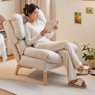 懒人沙发可睡可躺单人小摆烂椅卧室阳台地上宿舍阅读一人位窝窝床