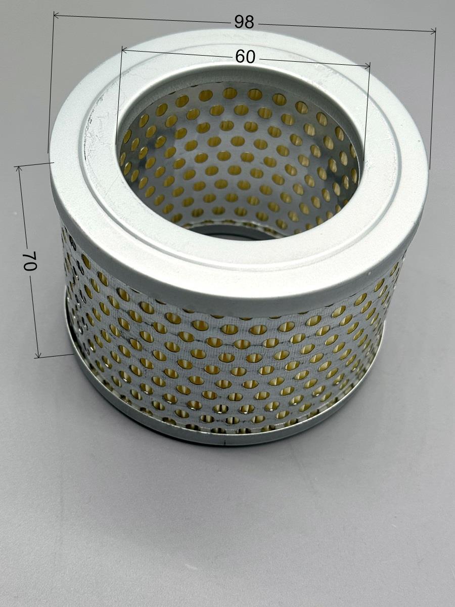 真空泵过滤器滤芯FE004 1/4 1.2寸 98 60 70网状通用滤芯