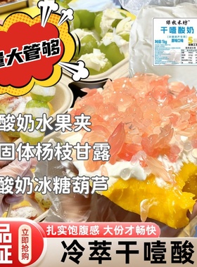 干噎希腊酸奶商用冷萃正品官方旗舰店奶皮子冰糖葫芦固体杨枝甘露