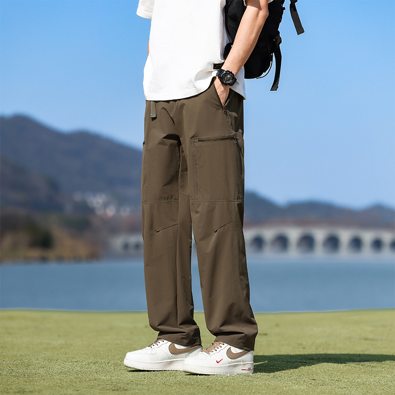 冰丝休闲裤男士运动夏季时尚潮流