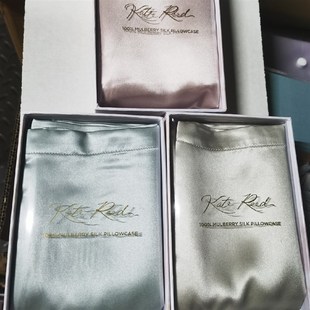 22MM真丝素绉缎信封枕套单只