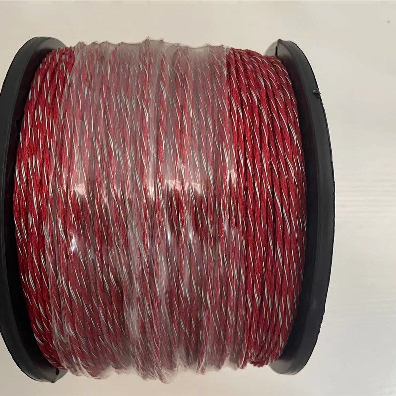 畜牧电子围栏,电子围栏2.0不锈钢钢芯导电绳,通电线,通电绳