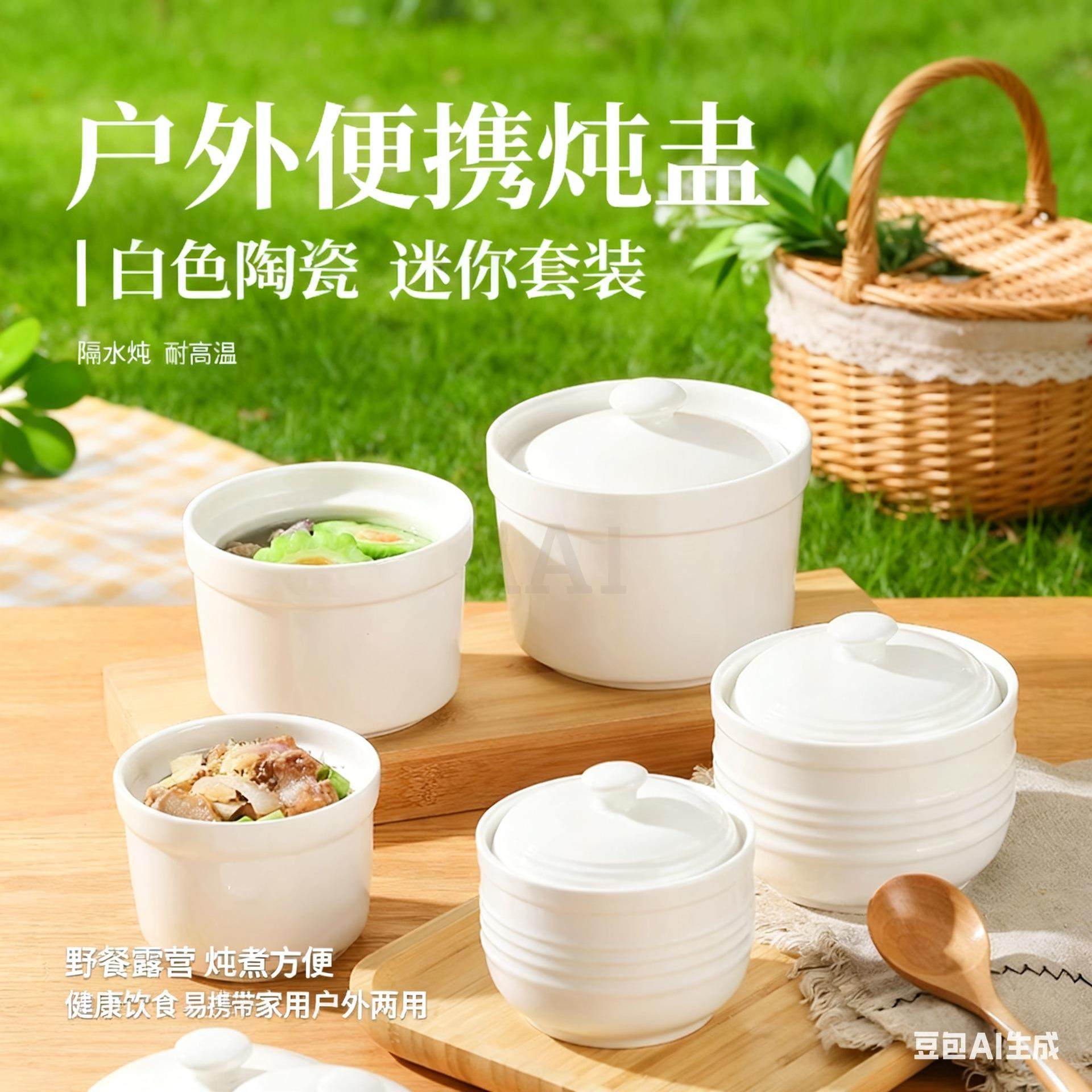 燕窝隔水商用陶瓷炖盅带盖小号 酒店骨瓷甜品蒸蛋碗人参汤盅新款,家庭/个人清洁工具,DIY面膜工具,淘宝优惠券,粉丝福利购,淘宝优惠卷