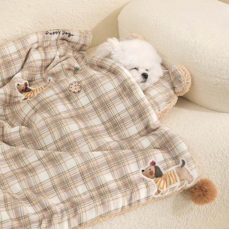 宠物毯子四季通用猫窝狗垫子小被子枕头狗睡垫睡觉用冬天保暖毛毯,宠物/宠物食品及用品,猫狗垫子,淘宝优惠券,粉丝福利购,淘宝优惠卷