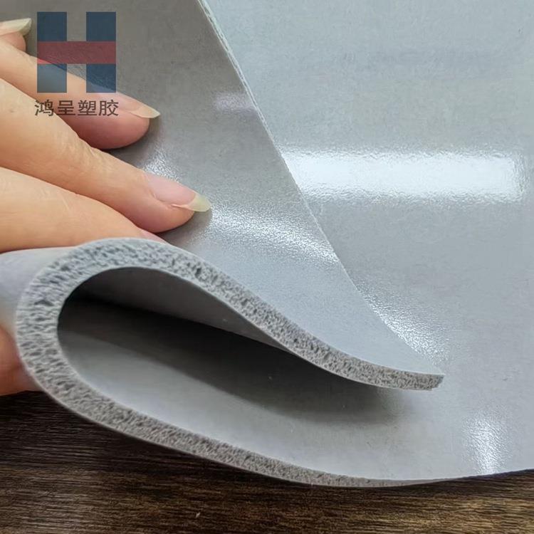 灰色发泡硅胶发泡板硅胶发泡垫3m背胶发泡胶板防滑密封件厂家