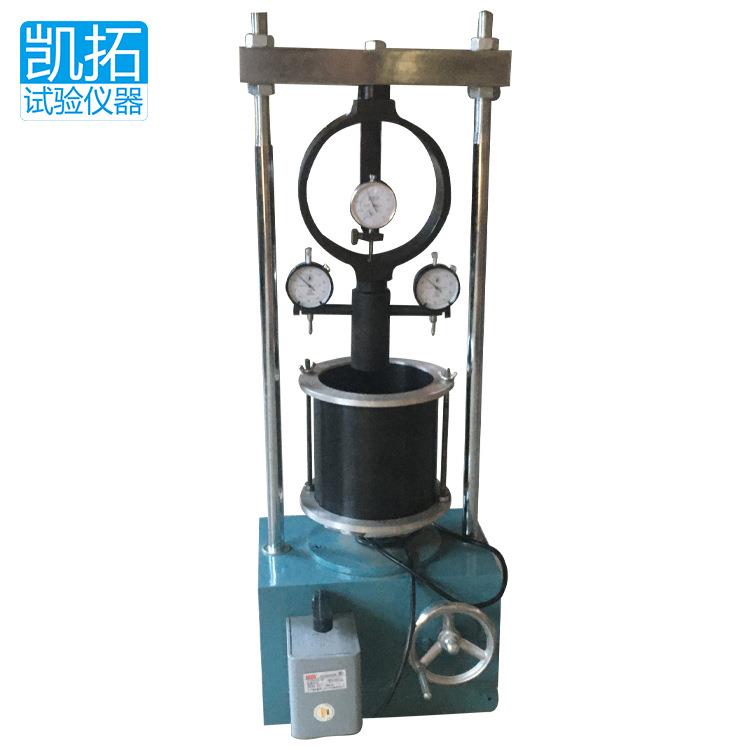 CBR土壤承载比试验仪表显屏显土壤测力环室内图土壤承载比试验仪