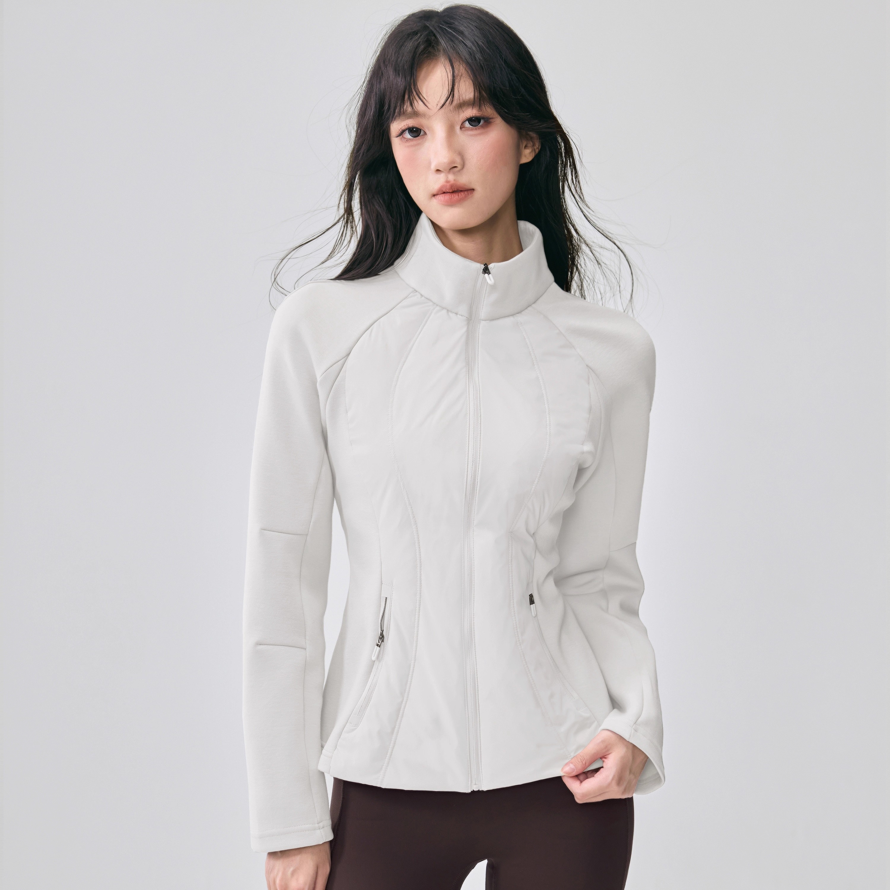 德国新羽绒服女冬新款鸭绒滑雪运动轻薄内胆保暖防风户外跑步外套