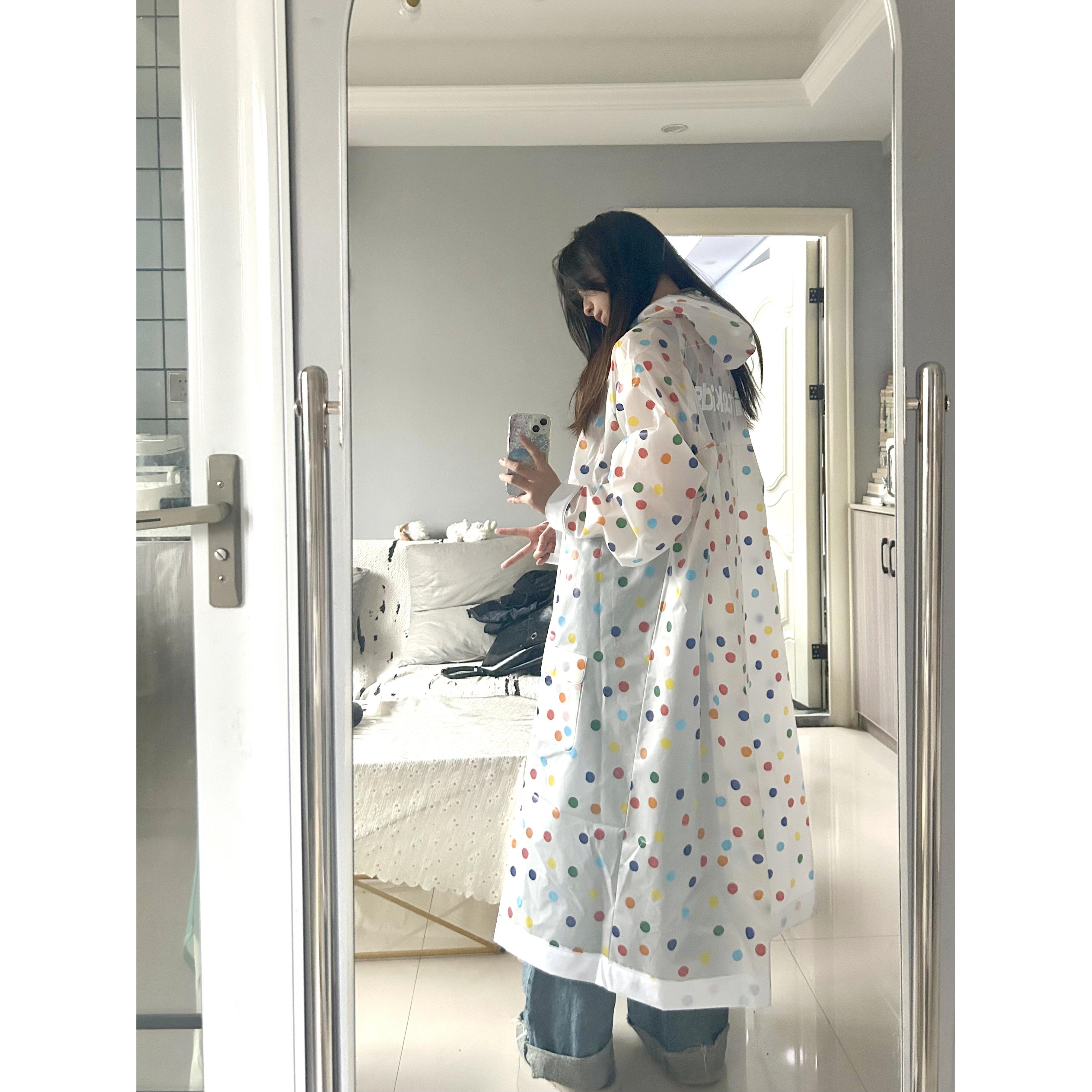 【高颜值雨衣】电动车防晒防雨衣女加厚暴雨级单人全身人车分离