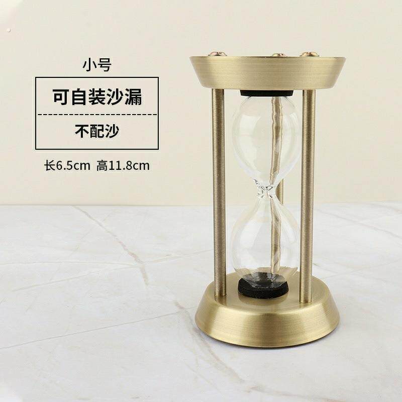 可以自己装沙的沙漏瓶创意家居摆件办公桌电视柜装饰