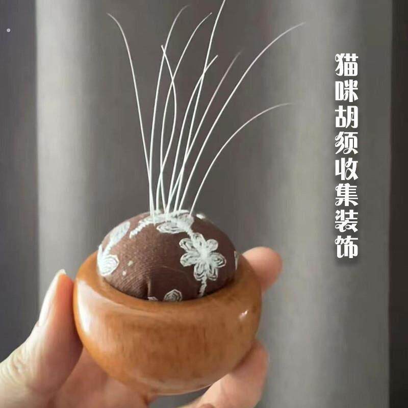 猫咪胡须收集器收藏器宠物猫毛收纳装饰戳戳乐留念用品收纳盒厂家