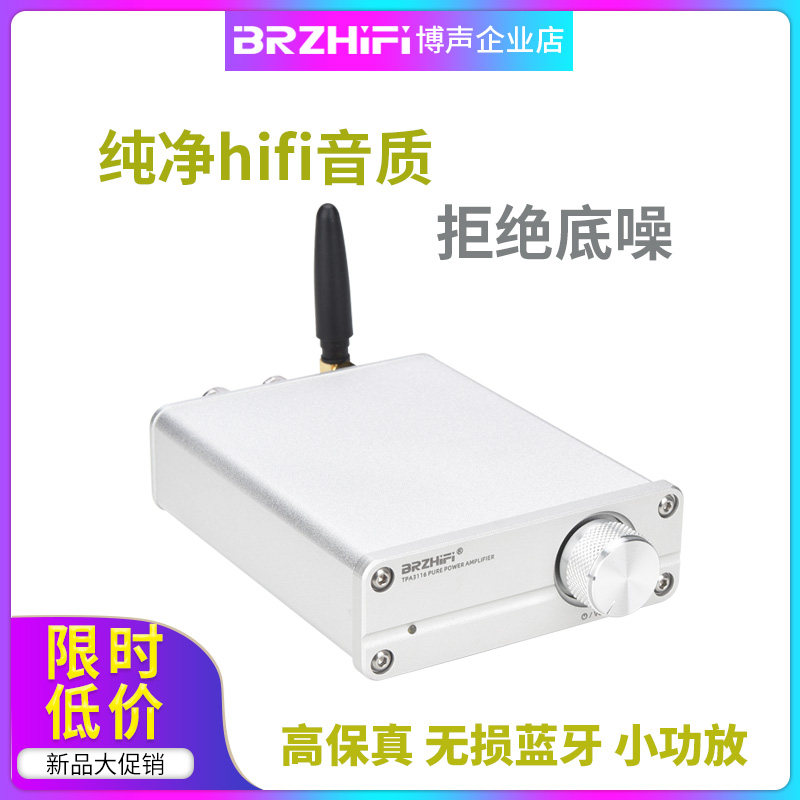 BRZHIFI桌面3116小功放大功率2.0立体声发烧级高保真无损5.0