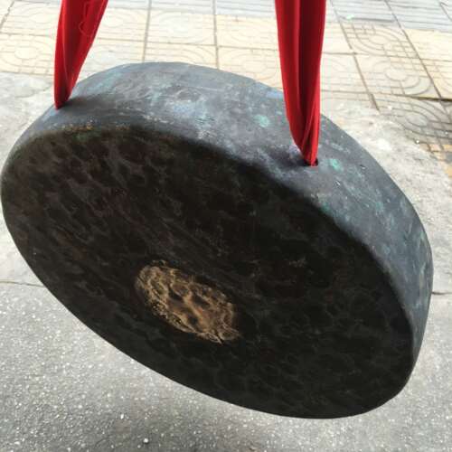 青铜锣青铜高边锣青铜社锣;青铜开道锣,广??公黑饶