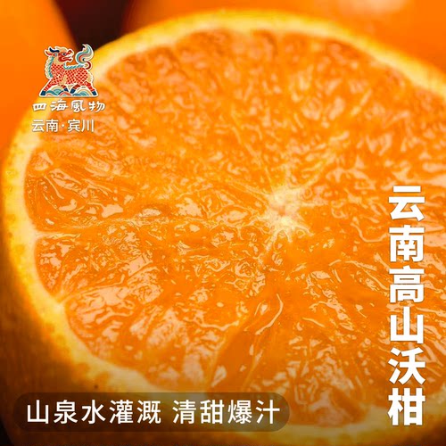 四海风物沃柑云南大理宾川新鲜当季原产地现摘现发清甜蜜桔包邮