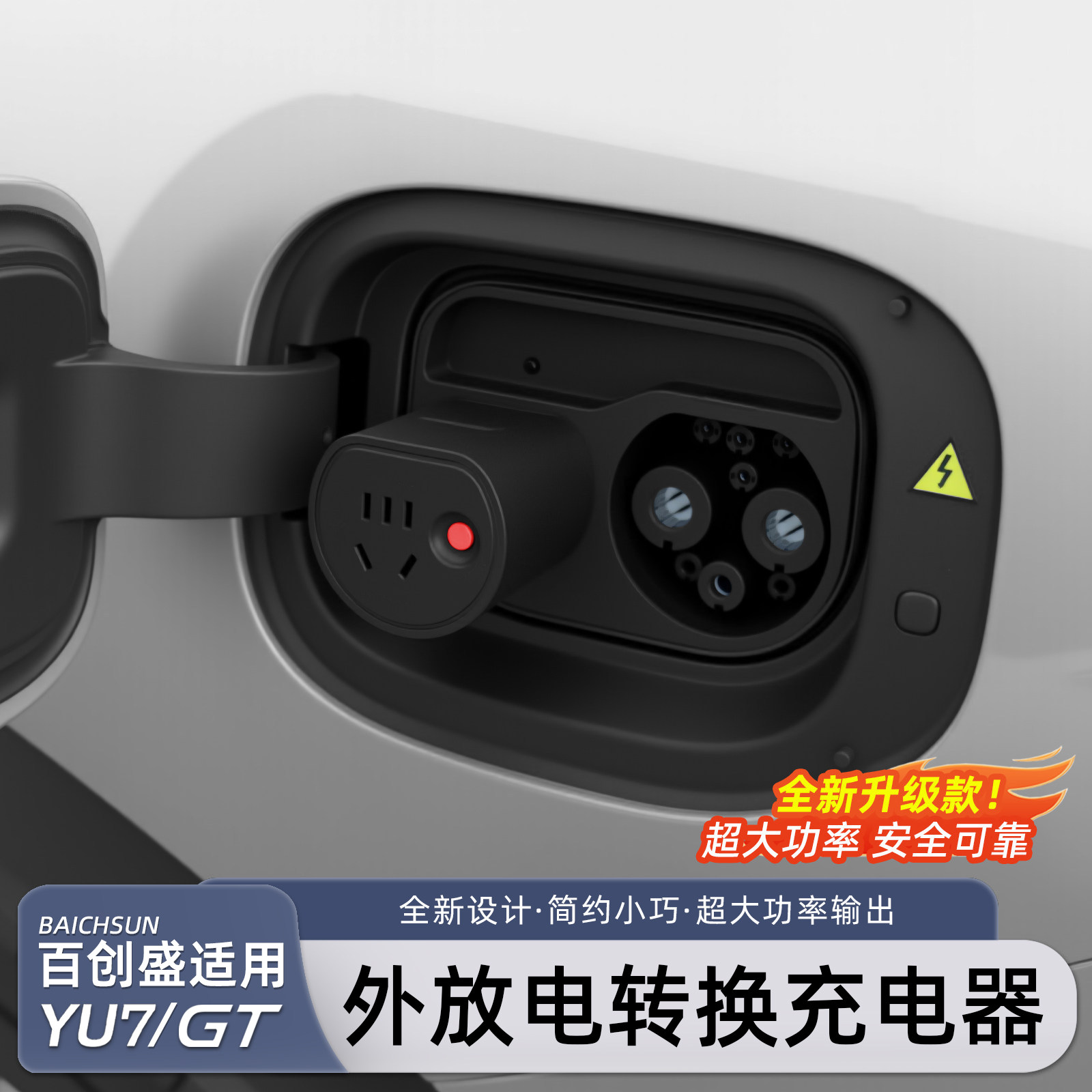 适用小米YU7/新SU7外放电转换器