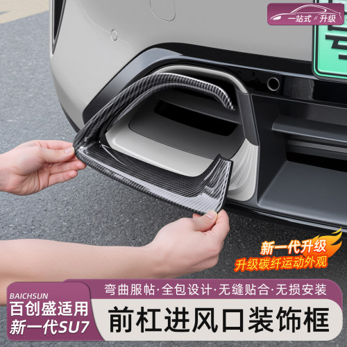小米SU7/YU7前杠进气口保护罩