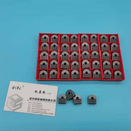 定做PC127-4SC-S钨钢夹齿硬质合金夹爪合金防滑垫耐磨块钨钢爪