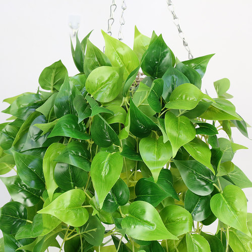 仿真绿萝壁挂植物吊兰客厅藤蔓装饰绿植假花藤条吊篮盆栽吊顶装饰