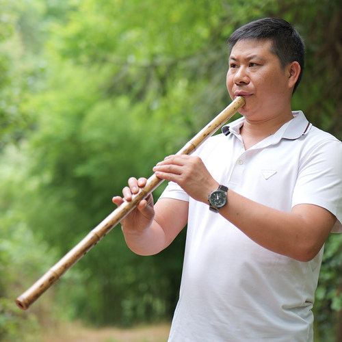 舒厚槐湘妃竹自然斑舞台专业箫
