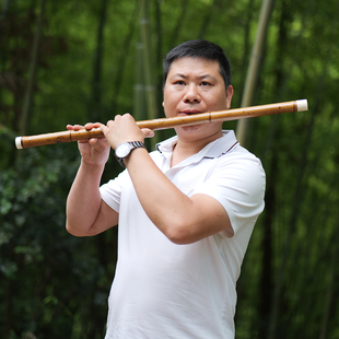 舒厚槐 湘妃竹笛子竹笛乐器 专业音质花斑竹高密度老料大舞台横笛