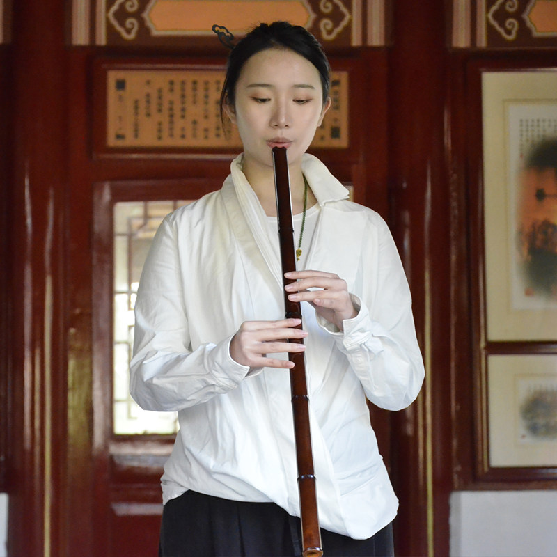 舒厚槐 烟熏竹专业洞箫八孔六孔萧乐器 桂竹高密度半碳化大舞台箫