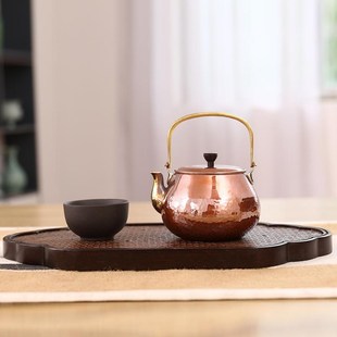洞天小泡壶提梁纯手工紫铜150ml迷你工夫茶沏茶壶家用提梁壶小号