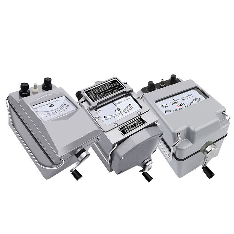 嵘顺绝缘电阻测试仪ZC25电工摇表500V兆欧表1000V 手摇ZC11D2500V