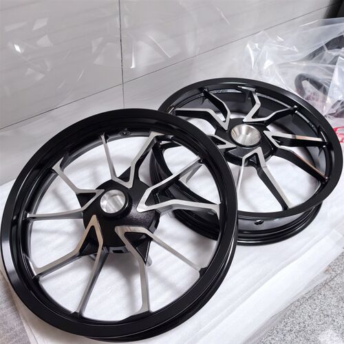 赛250前后钢圈轮毂QJ250GS-29E前轮圈后轮毂前钢圈后钢圈