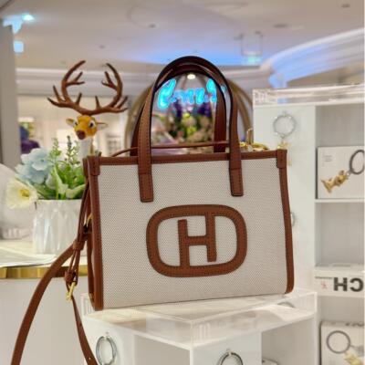 时尚百搭方形托特包女款斜挎