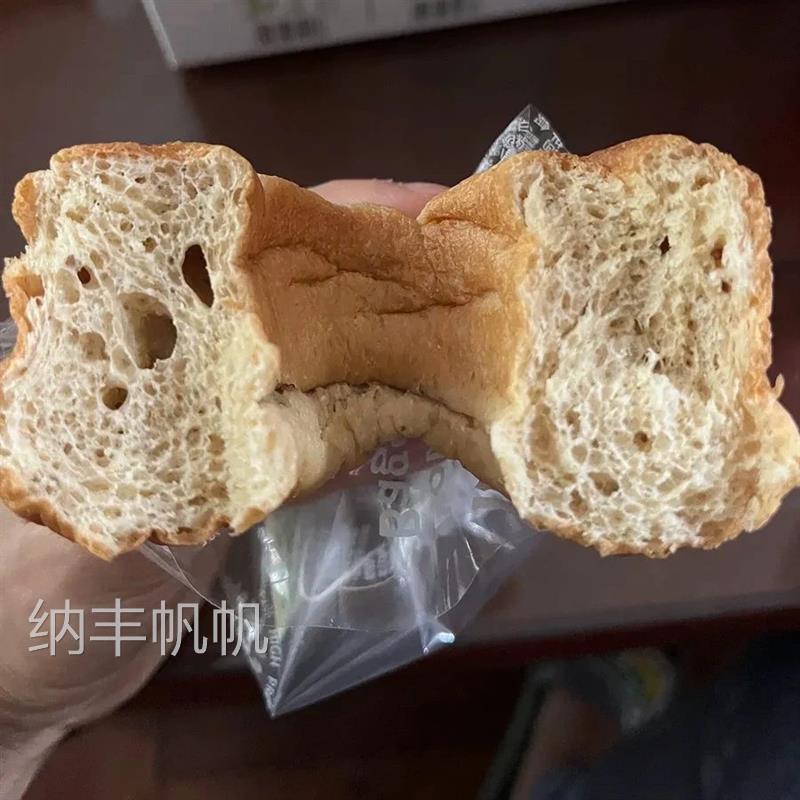 六果零贝低碳水手撕面包无白蔗糖低ZKC脂卡原味高蛋新鲜早餐食品