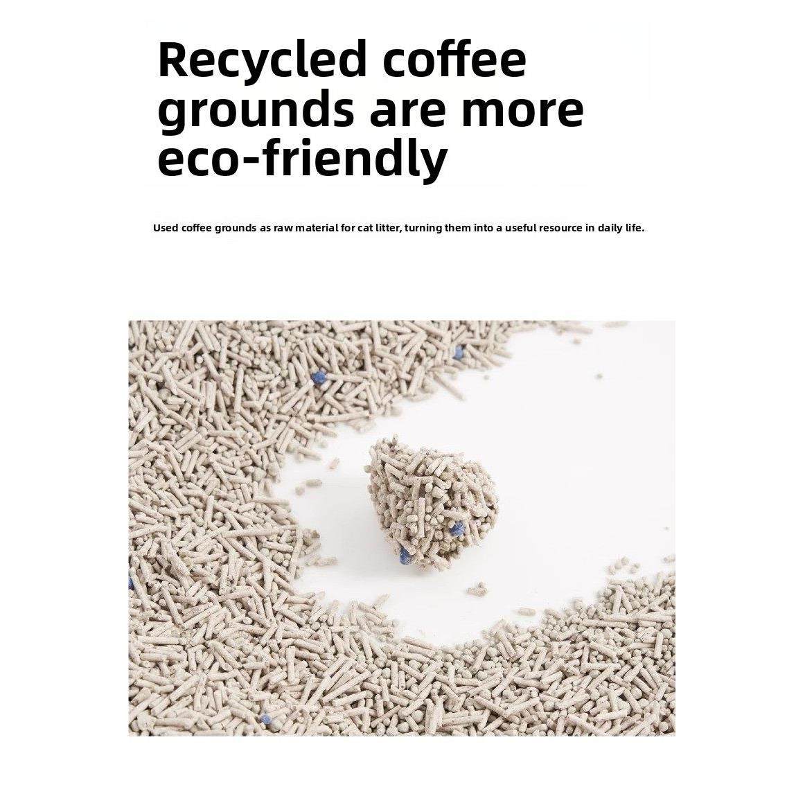 PIDAN猫砂皮蛋咖啡膨润土混合猫砂4包除臭无尘结团环保咖啡渣猫沙,3C数码配件,USB多功能数码宝,淘宝优惠券,粉丝福利购,淘宝优惠卷