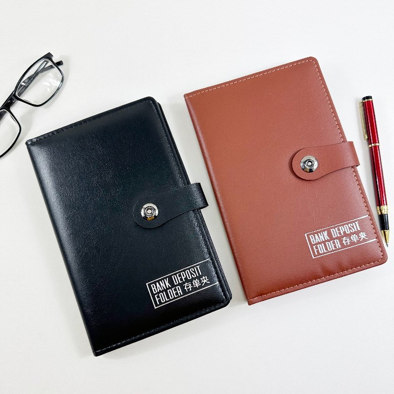 存单存折收纳包银行定期存单收纳本夹汇票票据夹收集册收据存放簿