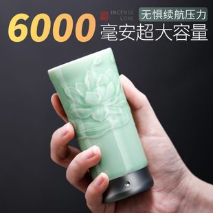 手持电子熏香炉可调温家用室内电熏香炉茶道檀香熏香炉车载电香炉