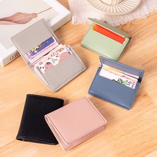 高级感卡包卡套多功能名片包名片夹男女士迷你卡包