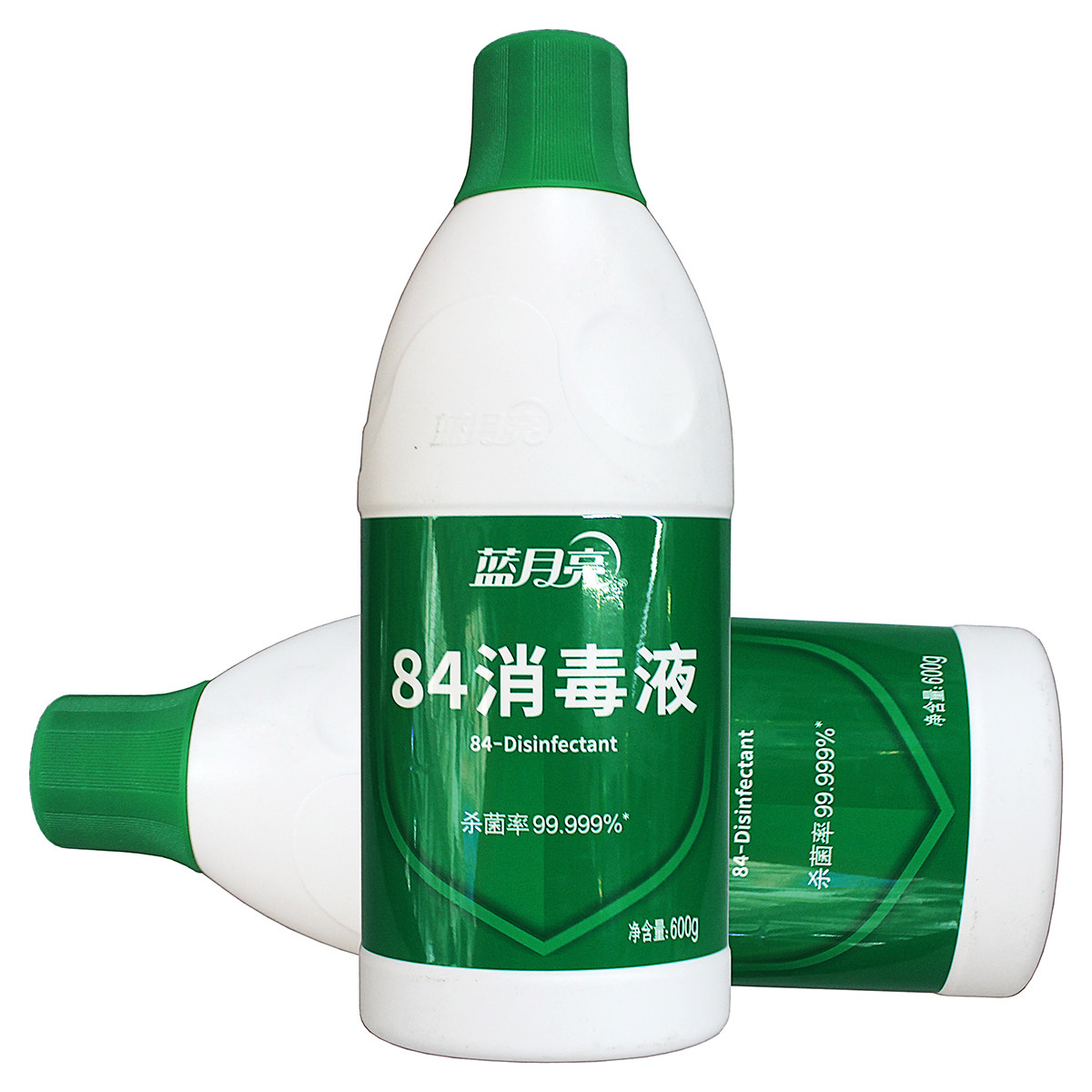 蓝月亮84消毒液绿标600g