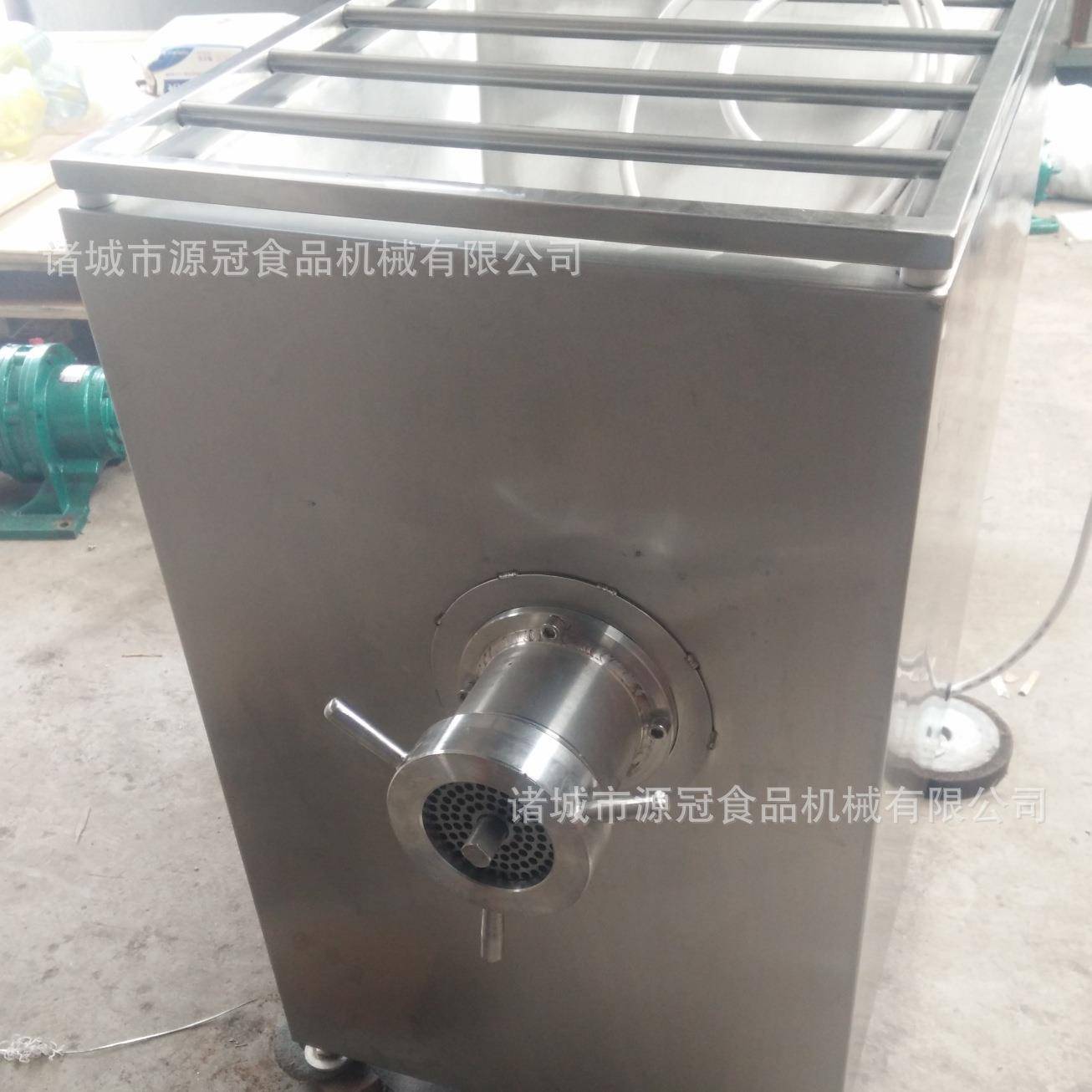 供应大型绞肉机 全自动冻肉鲜肉多功能绞肉机 鸡骨架搅碎设备厂家