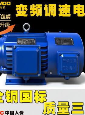 南京电机YVF2变频调速电机2级468极三相卧式重载型大功率380v