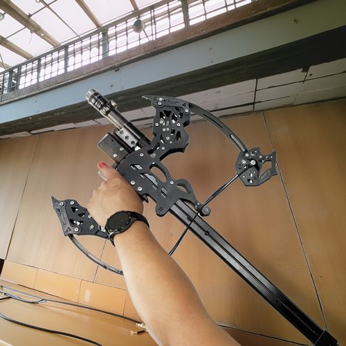 钢珠专用弹弓复合弓全金属高精度