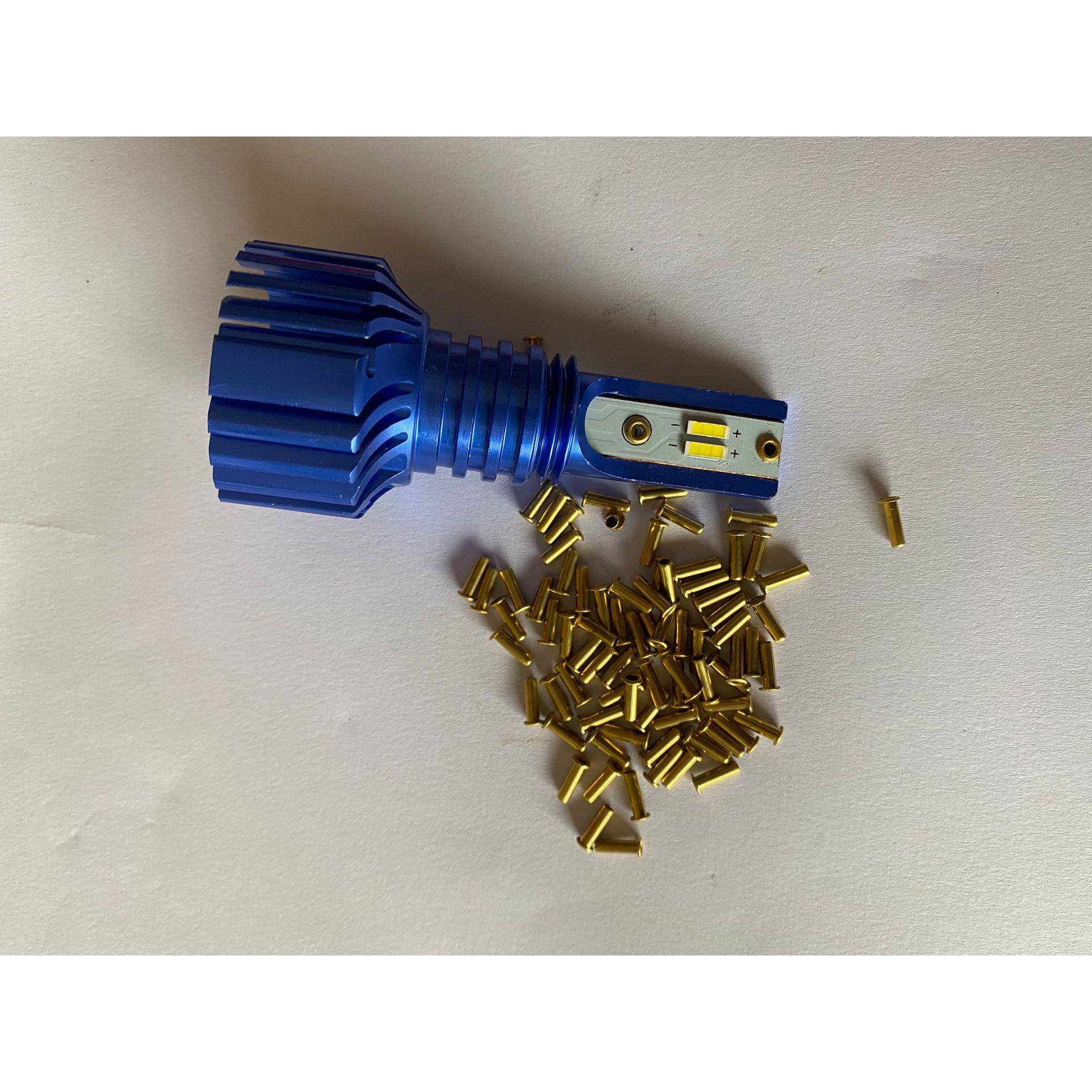 车灯铝基板铆钉冲压机电路板打铆钉机空心铆钉卷边模具定制