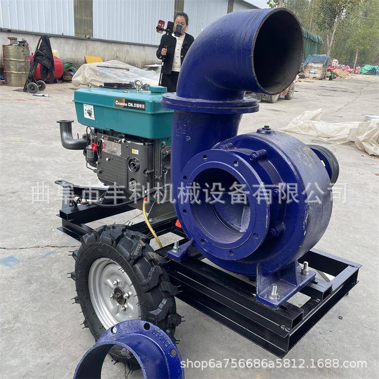 大流量10寸12寸抽水泵市政应急防汛柴油抽水泵喷灌微喷高压泵