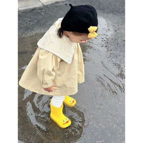 采购产品儿童雨靴，防滑，超轻雨靴，可爱的高帮夏季男孩和女孩，