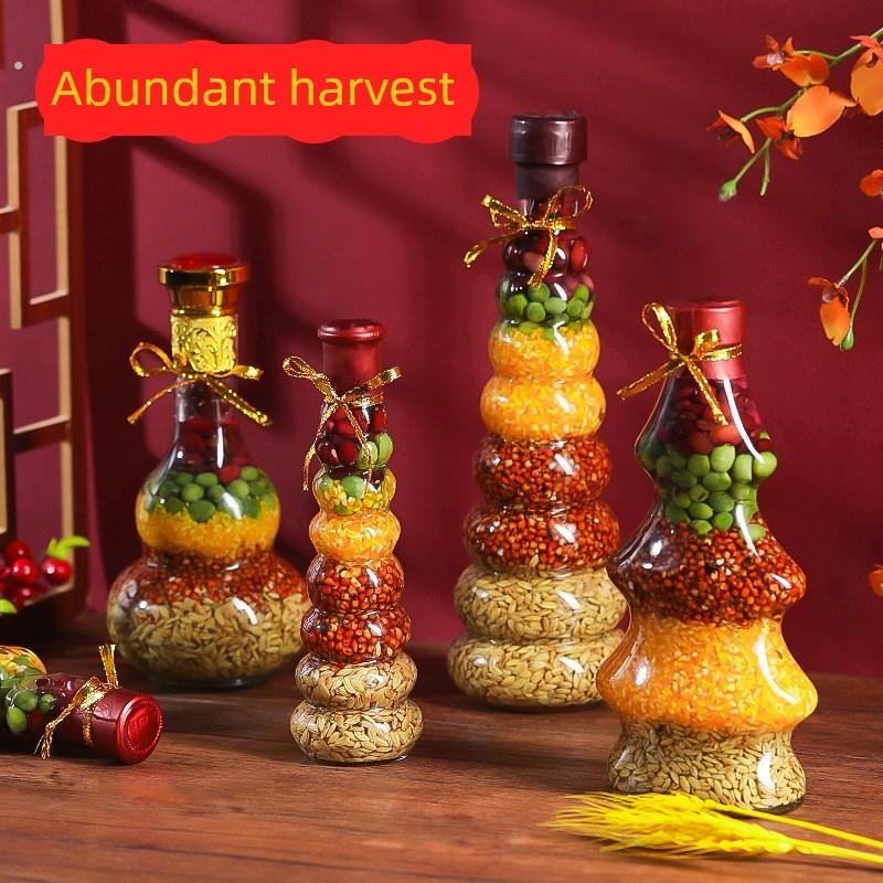 搬到一个新的家的喜悦，谷物收获，谷物装饰，新的家庭装饰，搬进