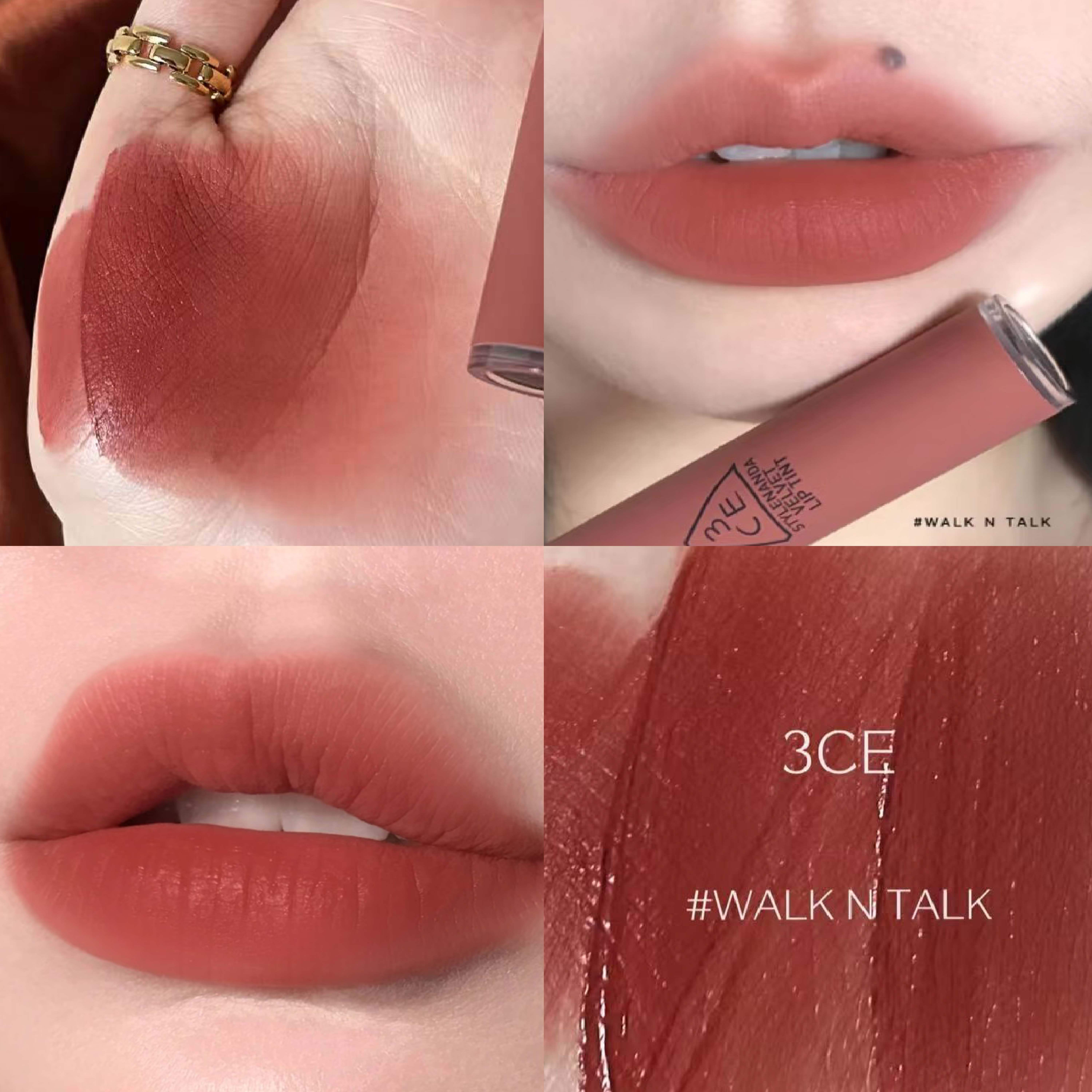 韩国3CE丝绒雾面唇釉女TAUPE